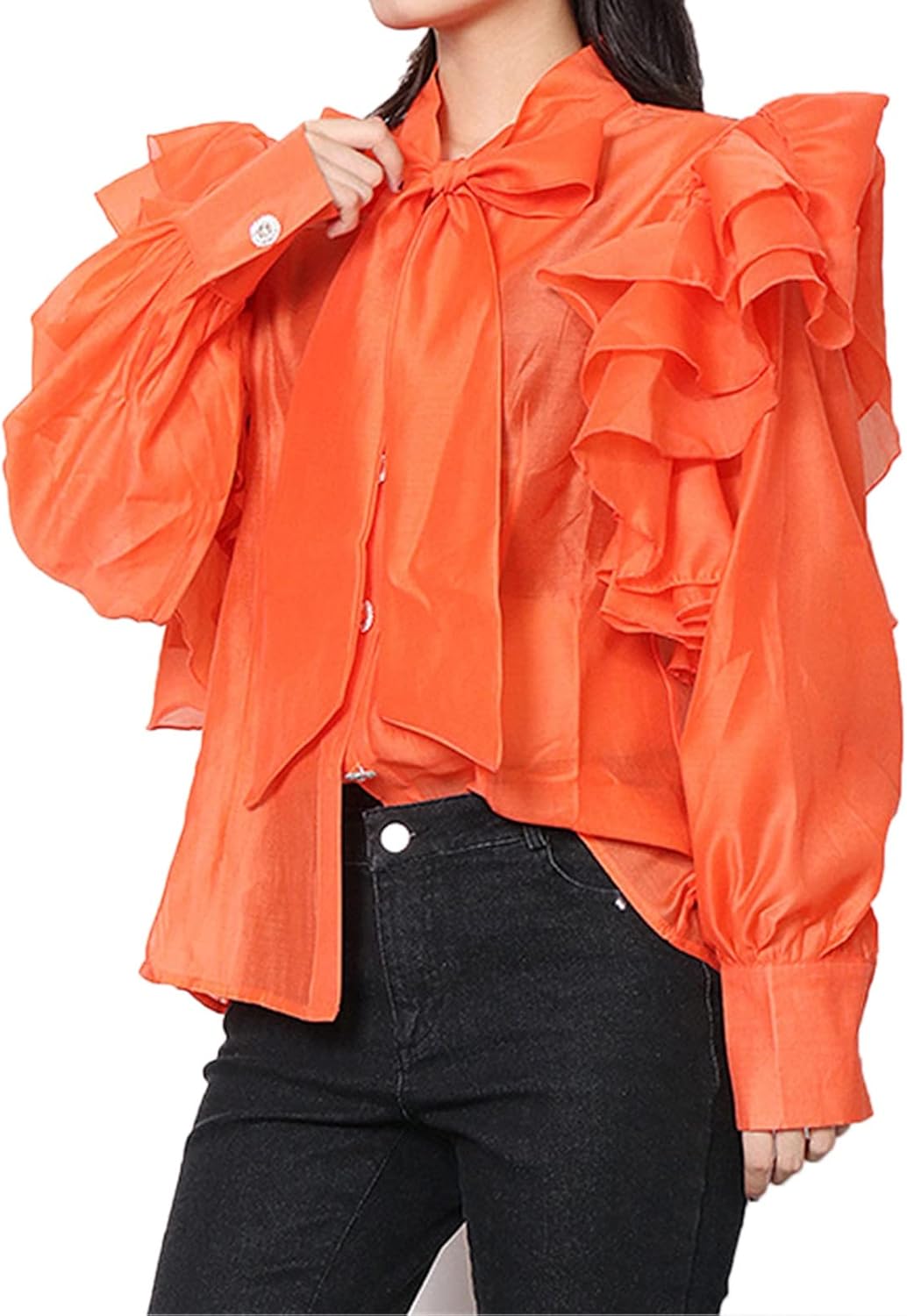 健繊 ひだまりプレミアムウェーブ 紳士長袖U首シャツM ズボン下 L